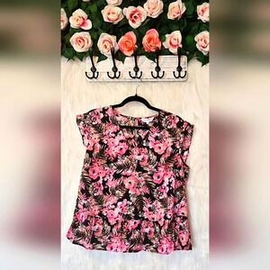 Northern Reflections Lightweight Floral Blouse